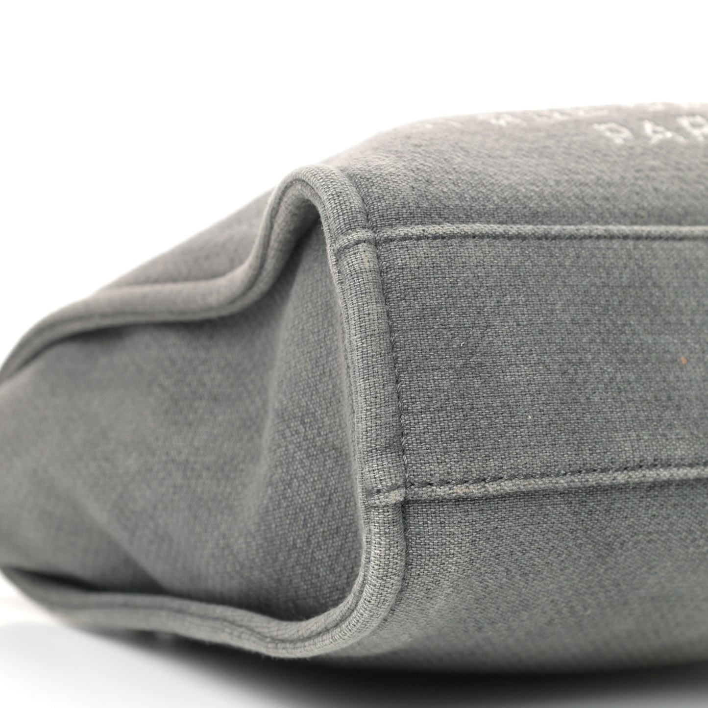Canvas Mini Deauville Tote Grey