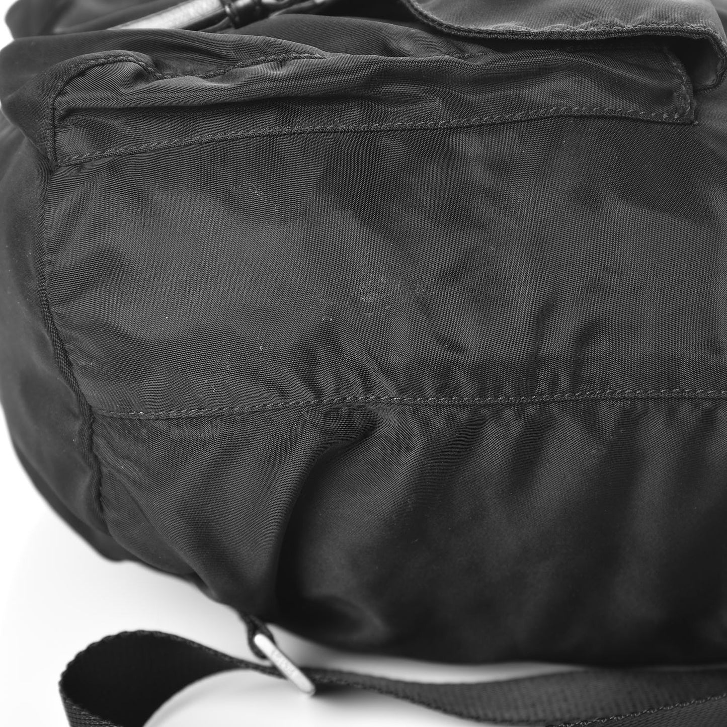 Nylon Vela Medium Backpack Black