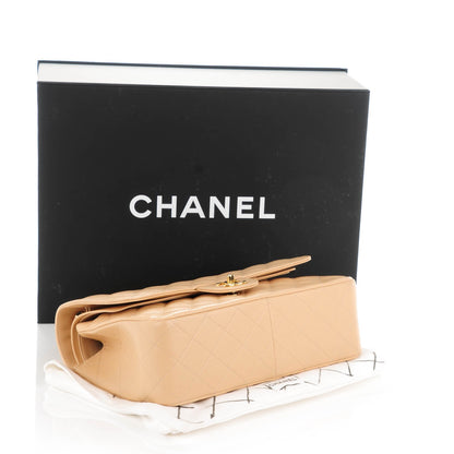 Chanel Caviar Quilted Jumbo Double Flap Beige Clair 4 of 7