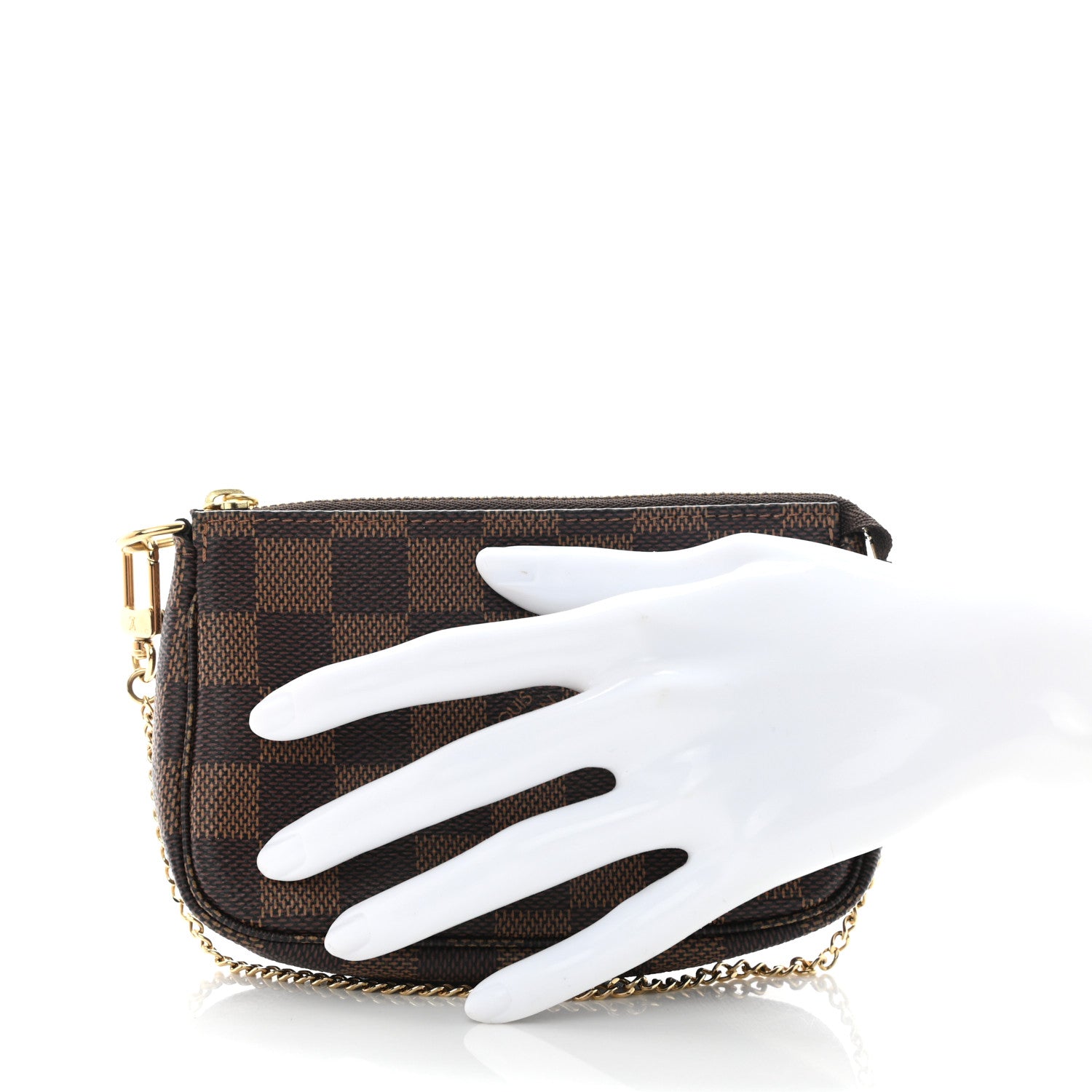 Louis Vuitton Damier Ebene Mini Pochette Accessories 3 of 11