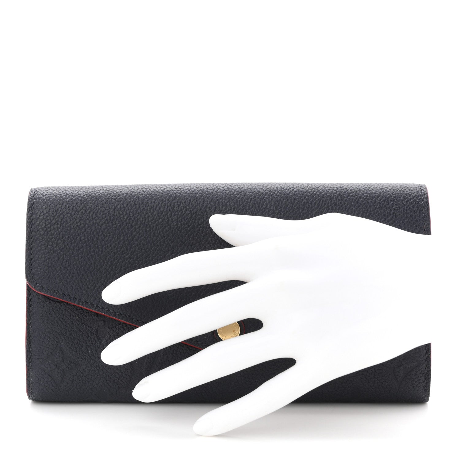 Louis Vuitton Empreinte Sarah Wallet NM Marine Rouge 2 of 8
