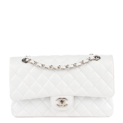Chanel Caviar Quilted Medium Double Flap White 1 of 7