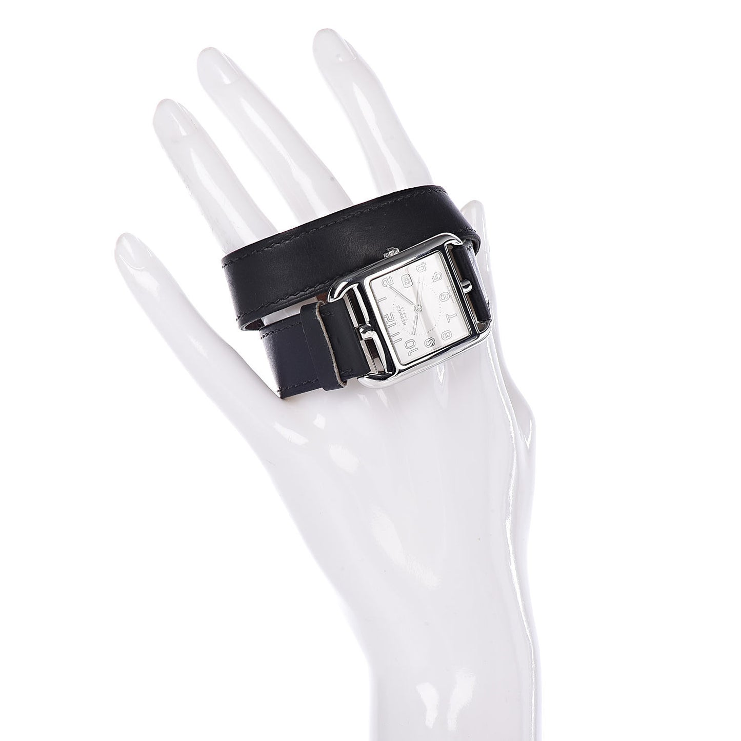 Stainless Steel Barenia 29mm Cape Cod Double Tour Quartz Watch Noir