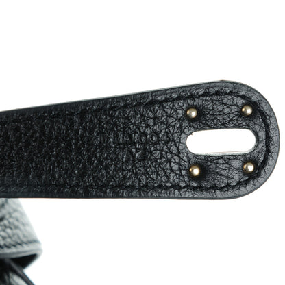 Hermes Taurillon Clemence Lindy 34 Black 7 of 10