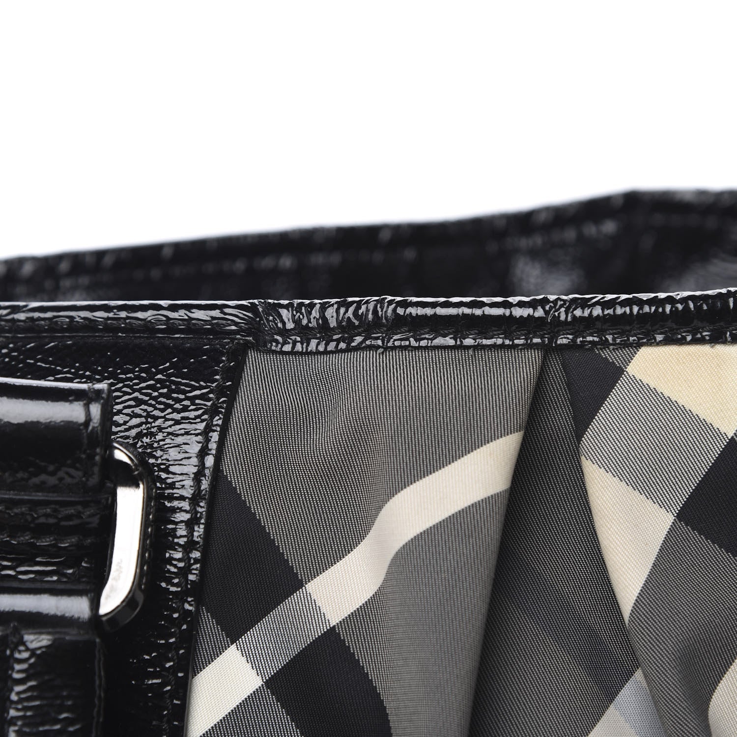 Burberry Nylon Beat Check Lowry Black 13 of 14