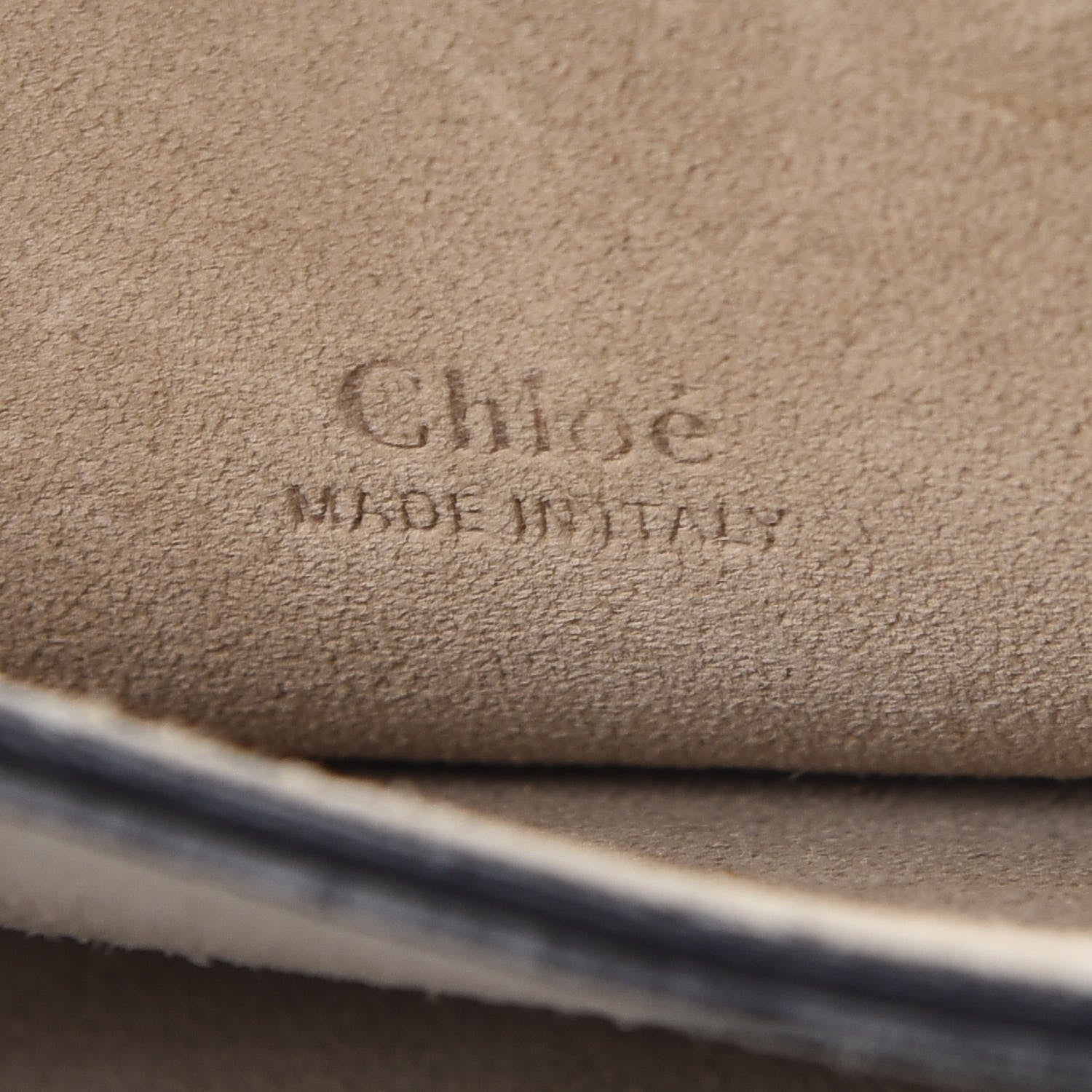 Chloe Suede Calfskin Patchwork Medium Faye Shoulder Bag Tobacco 6 of 10