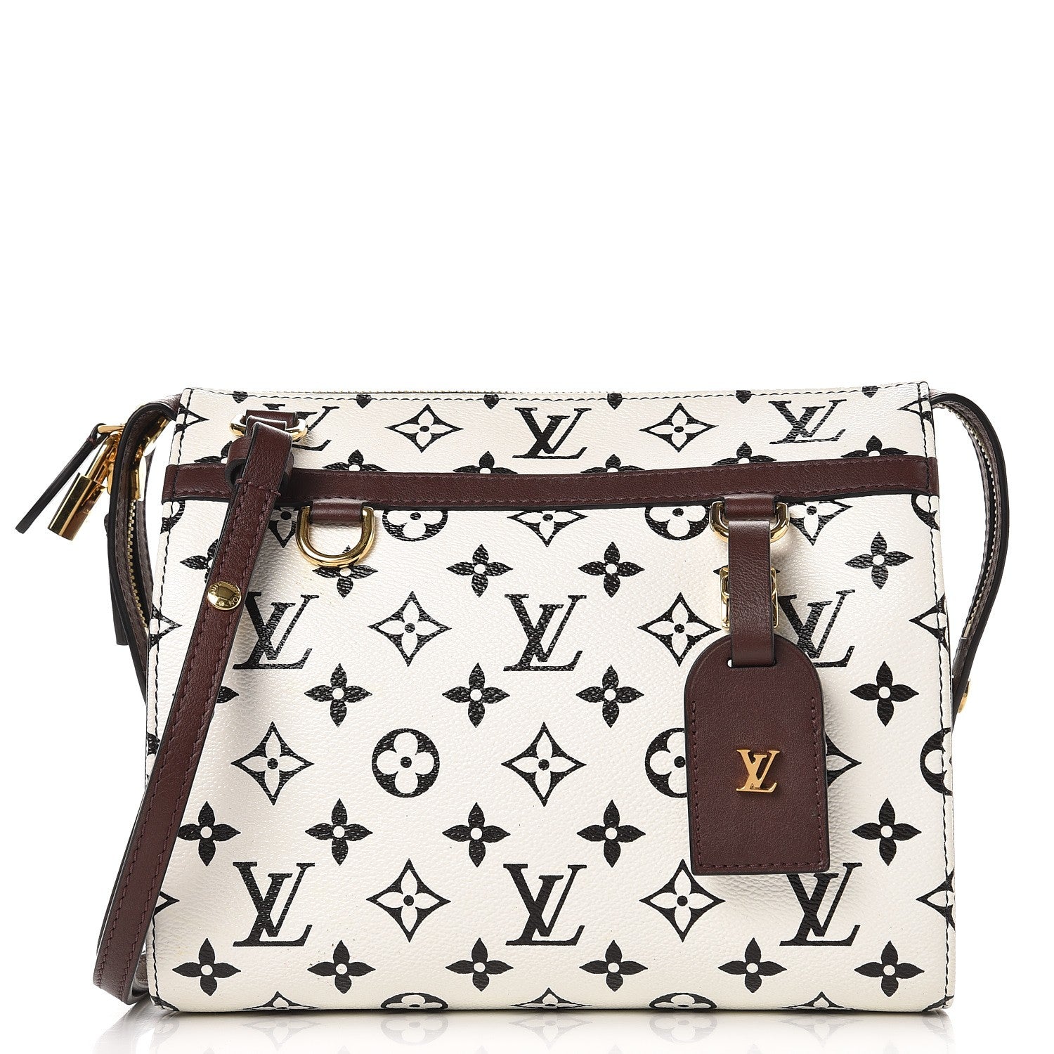 Louis Vuitton Monogram Speedy Amazon PM White Chocolat 1 of 6