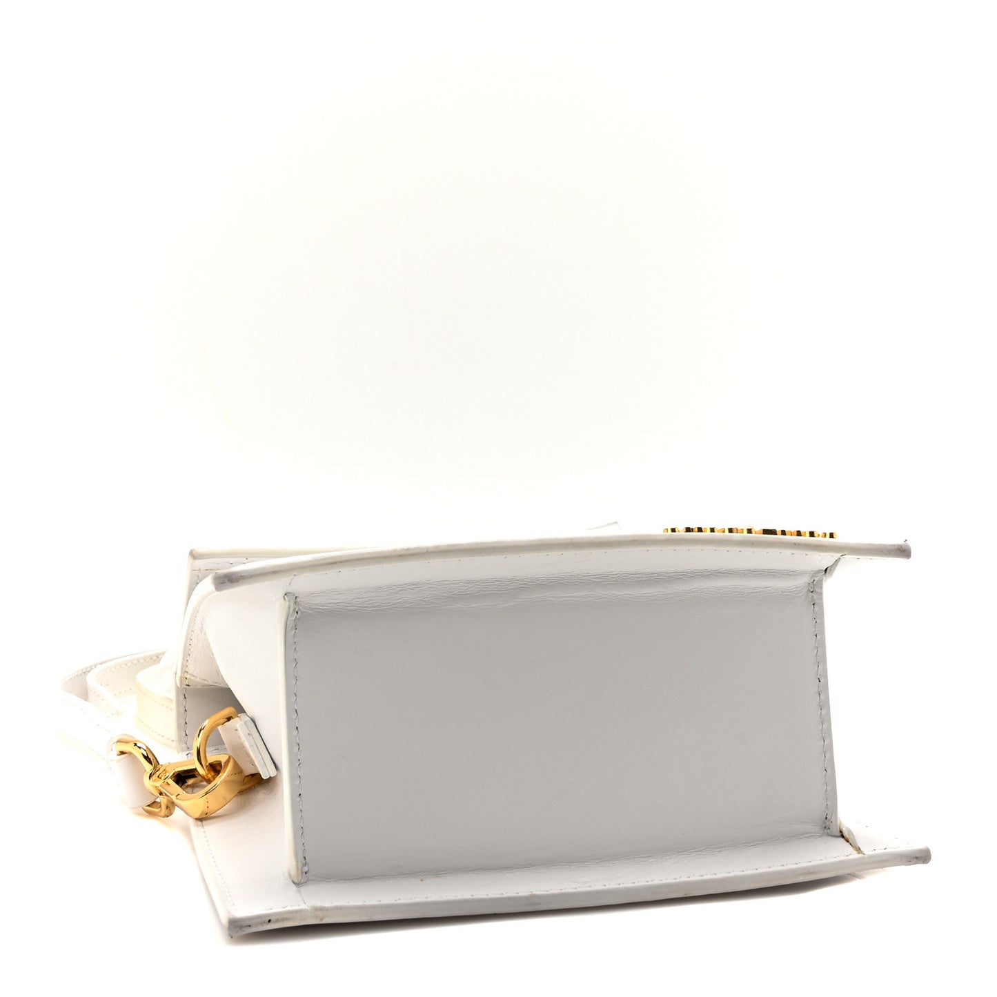 Smooth Calfskin Le Chiquito Moyen White