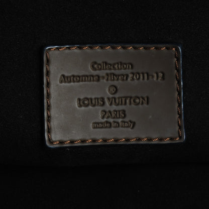 Louis Vuitton Monogram Addiction Vertical Lockit MM Brown 6 of 8