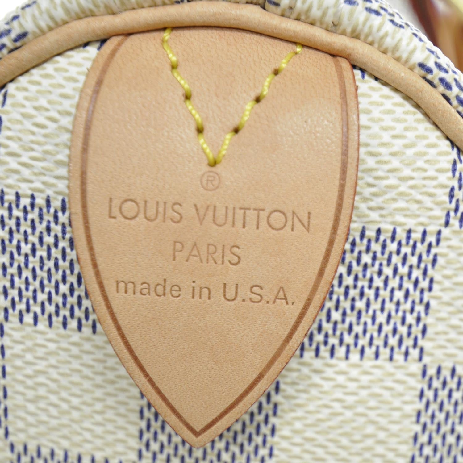 Louis Vuitton Damier Azur Speedy 25 7 of 8
