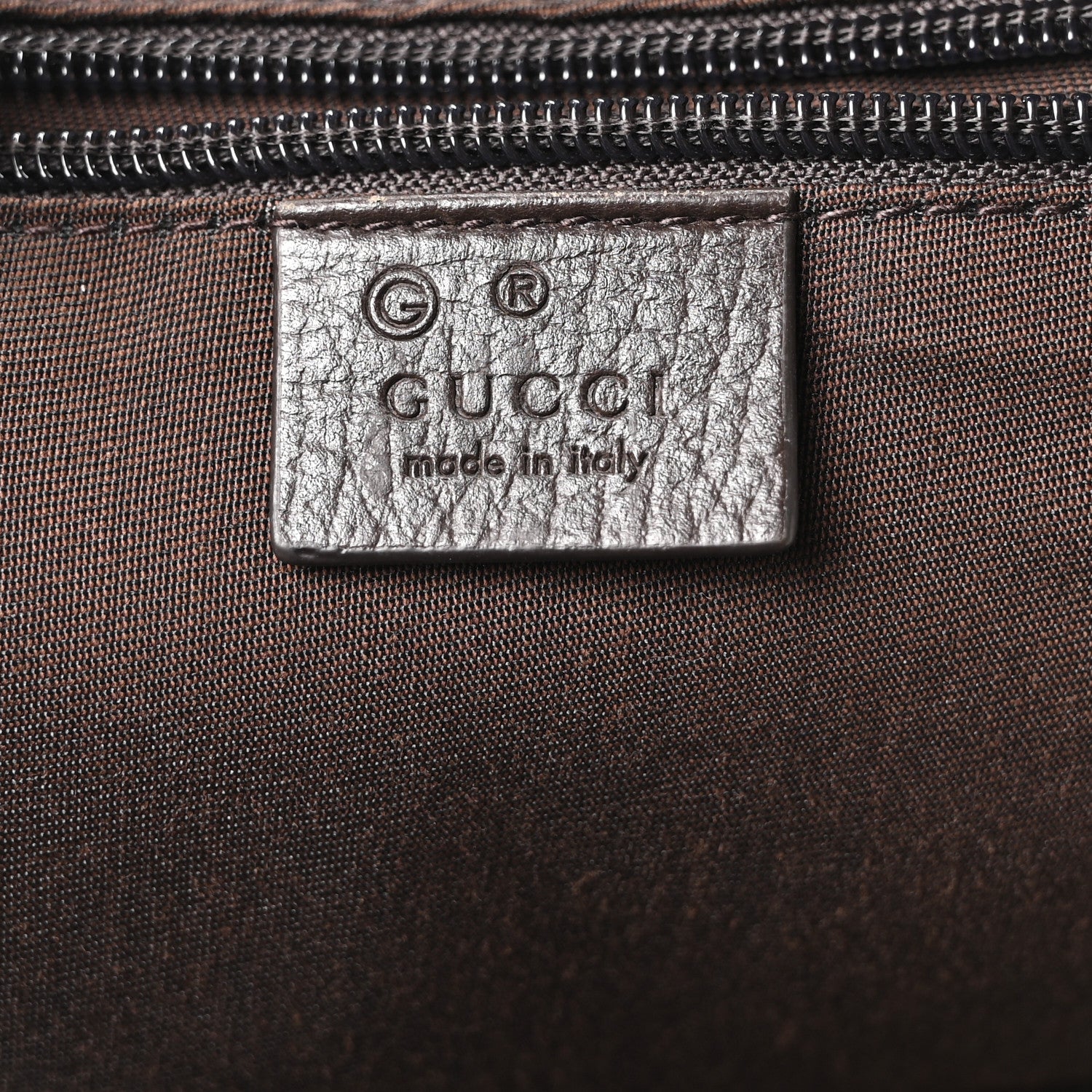 Gucci Monogram Travel Backpack Dark Brown 6 of 10