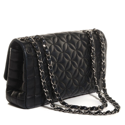 Chanel Lambskin Quilted Medium Single Flap Black 3 of 8