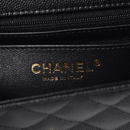 Chanel Caviar Quilted Mini Rectangular Flap Black 6 of 8