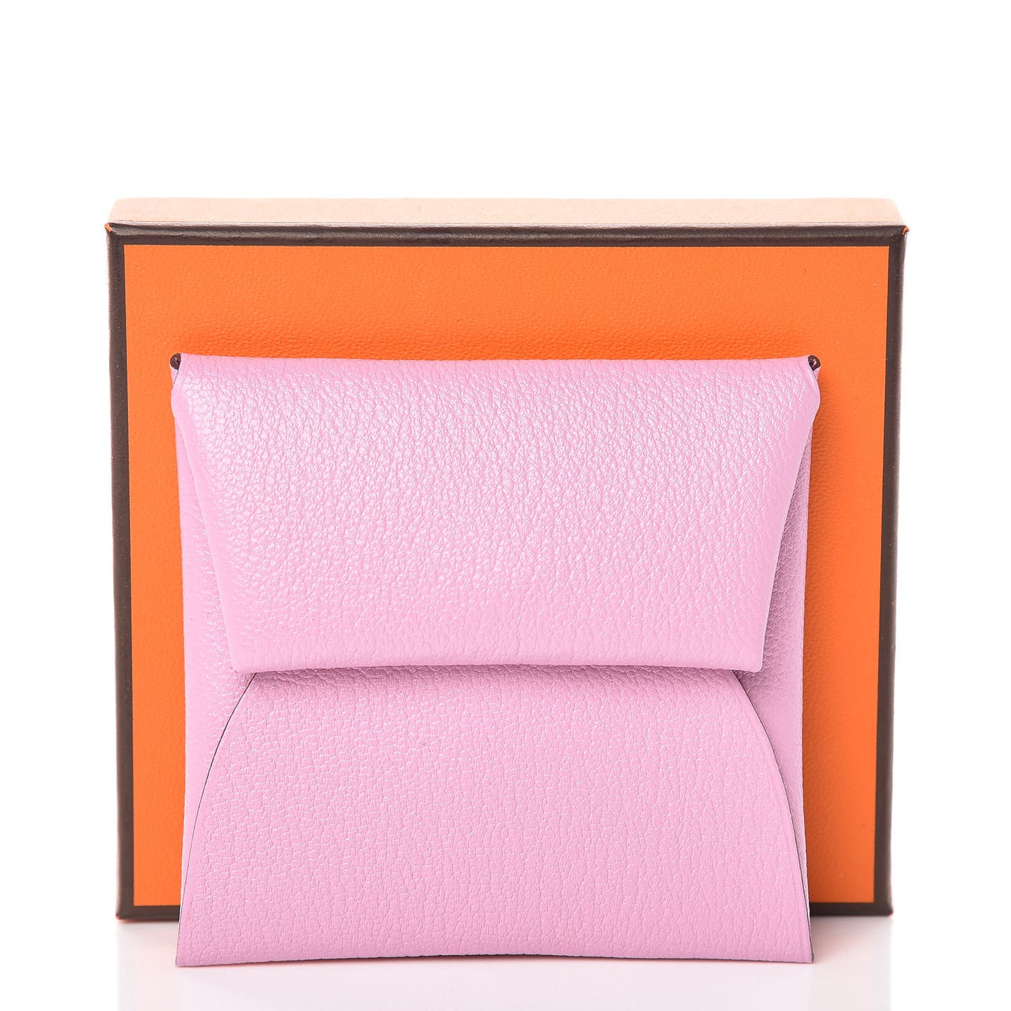 Chevre Mysore Bastia Coin Purse Mauve Sylvestre