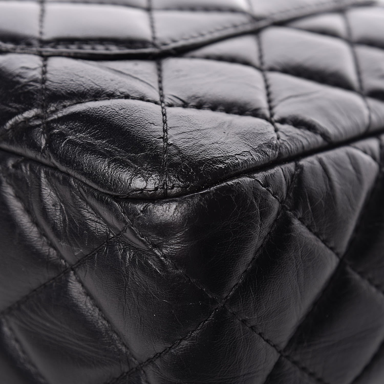 Chanel Lambskin Quilted Large Camera Case Black 15 of 17
