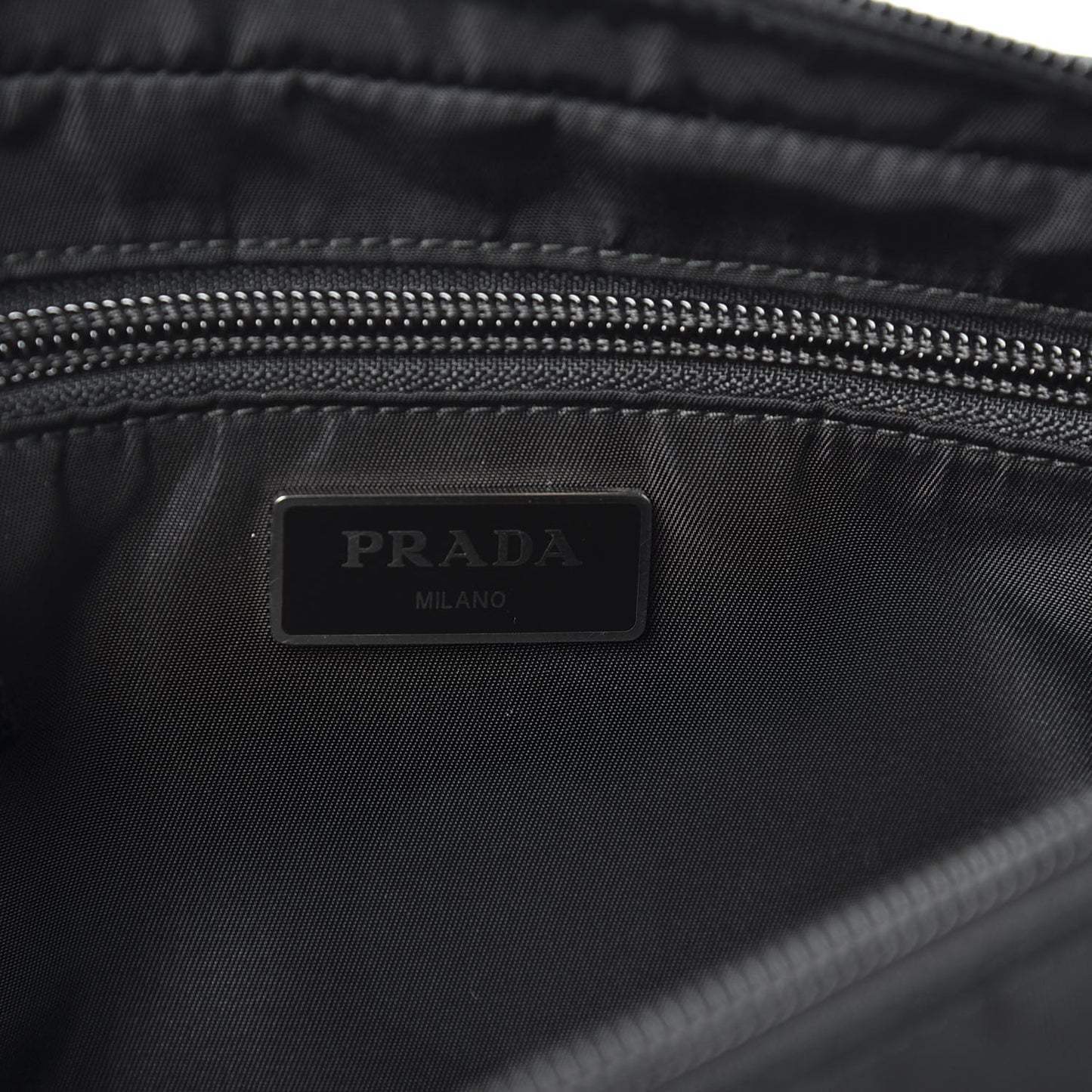 Tessuto Nylon Belt Bag Black