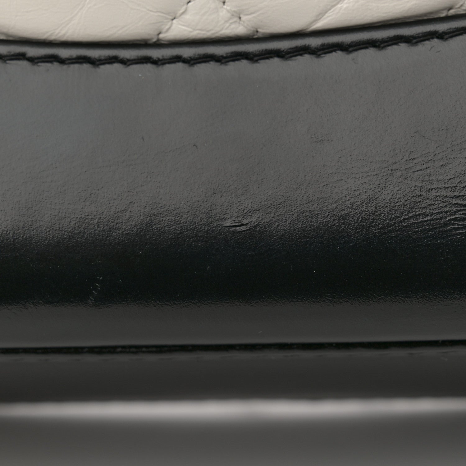 Chanel Aged Calfskin Quilted Small Gabrielle Backpack Black White 11 of 11