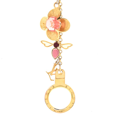 Louis Vuitton Bee Flower Chain Key Charm 4 of 6