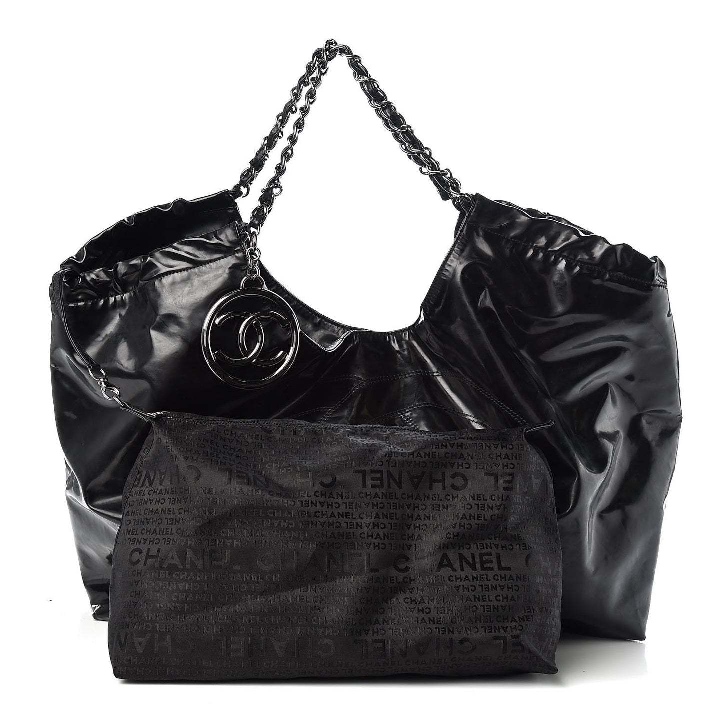 Vinyl XL Coco Cabas Black