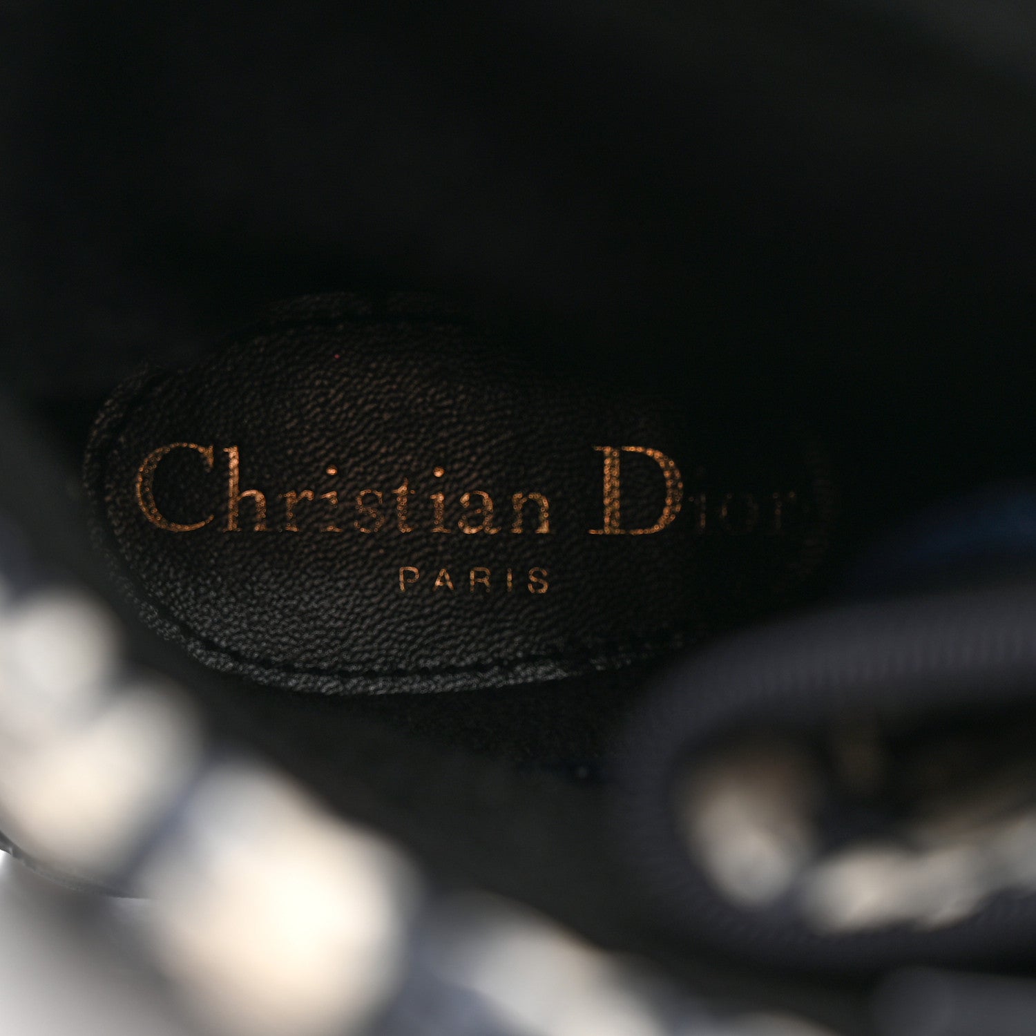 Christian Dior Oblique Nylon D-Venture Boots 38.5 Deep Blue 6 of 8