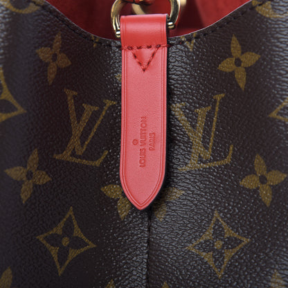 Louis Vuitton Monogram Neonoe MM Coquelicot 9 of 10