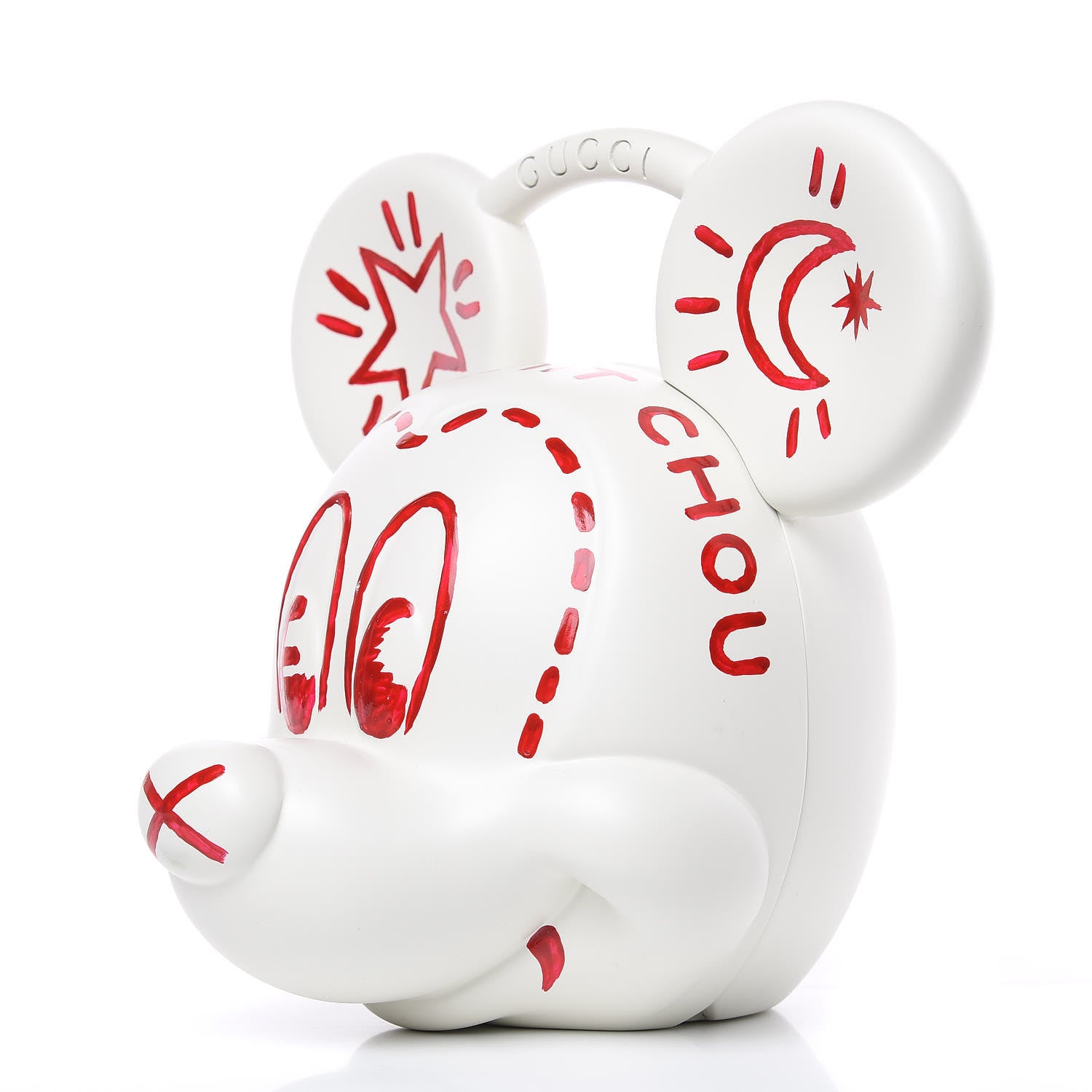 Gucci X DISNEY Plastic Mickey Mouse Top Handle Bag White 4 of 15