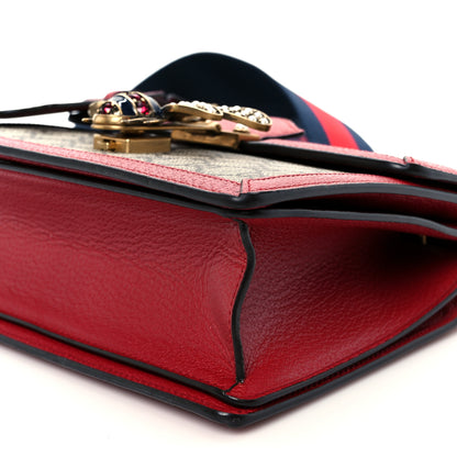 Gucci GG Supreme Monogram Small Queen Margaret Top Handle Bag Red 12 of 12