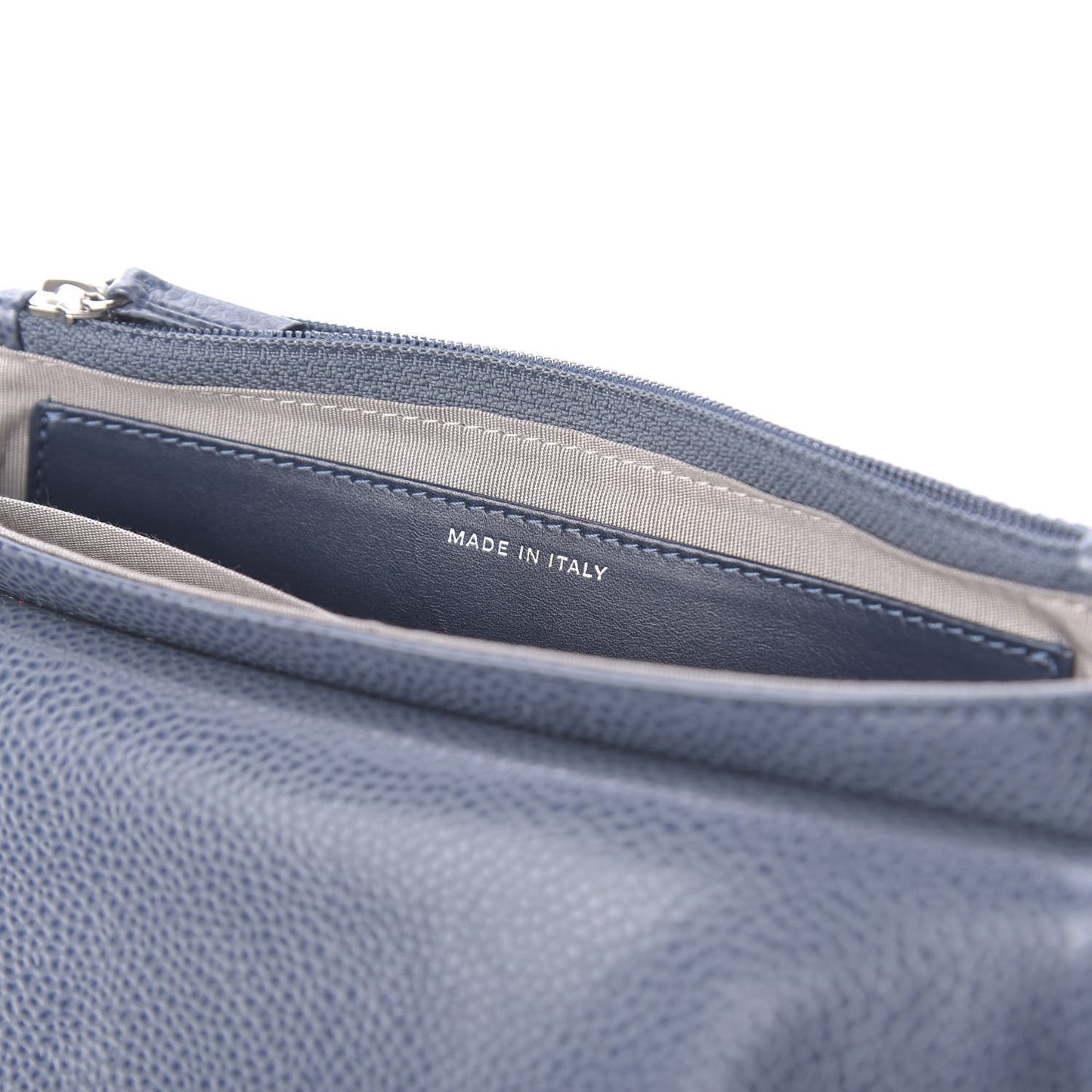 Caviar Half Moon Wallet On Chain WOC Blue