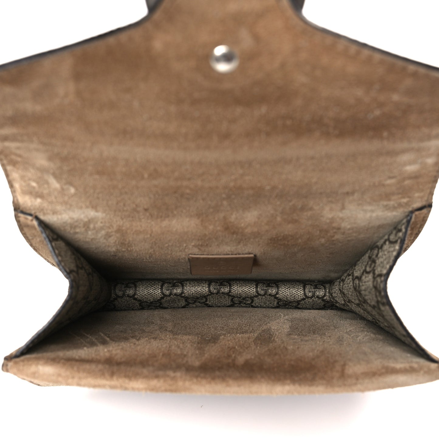 GG Supreme Monogram Mini Dionysus Shoulder Bag Taupe