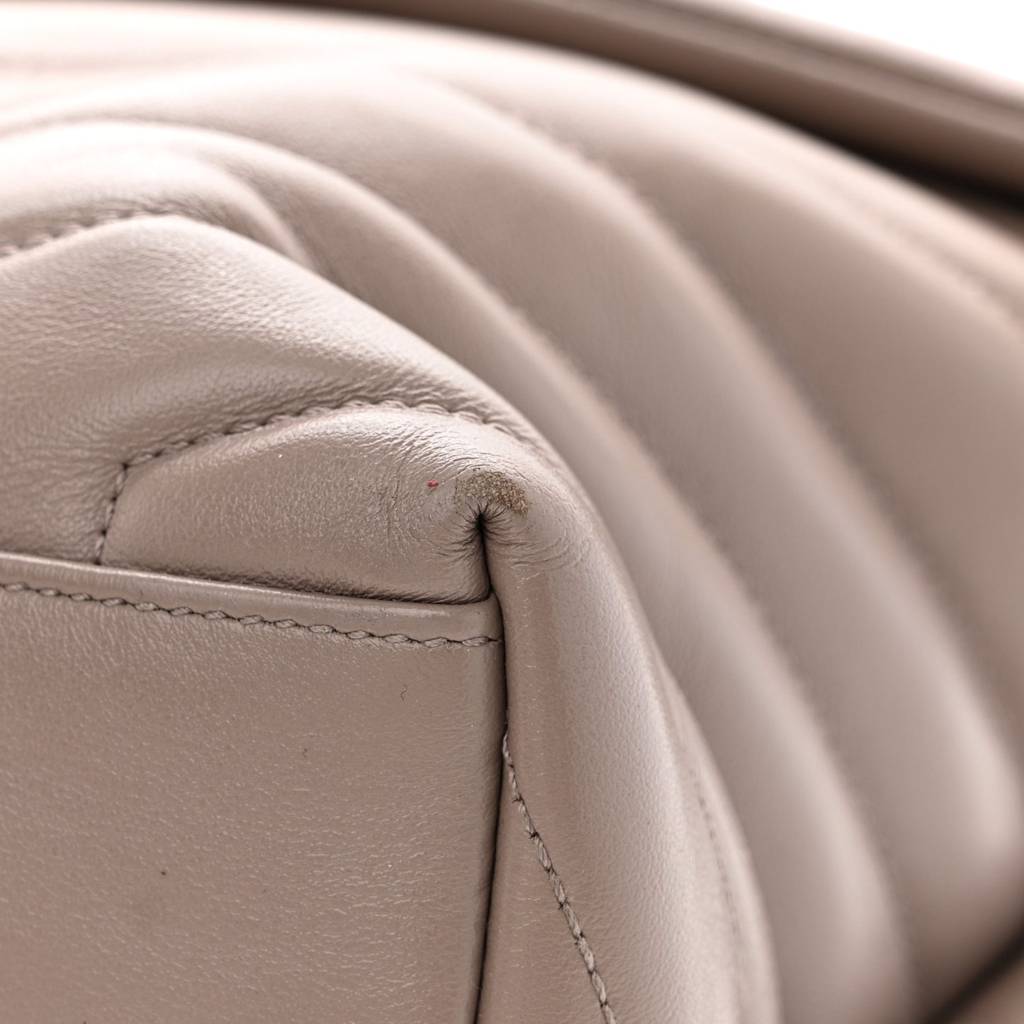 Calfskin Y Quilted Monogram Medium Loulou Chain Satchel Mink