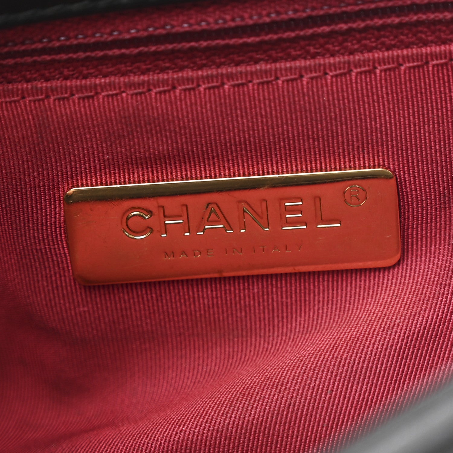 Chanel Shiny Goatskin Quilted Large Chanel 19 Flap Black 6 of 11