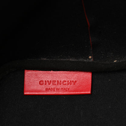 Givenchy Textured Coated Canvas Bambi Print Large Antigona Tote Red 6 of 9