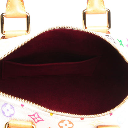 Louis Vuitton Monogram Multicolor Speedy 30 White 6 of 7