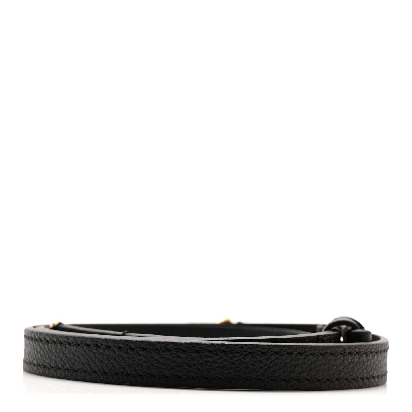 Calfskin 16mm Adjustable Shoulder Strap Black