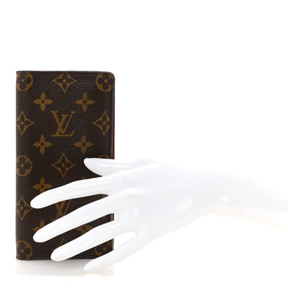 Louis Vuitton Monogram Porte-Cartes Credit Yen Checkbook Wallet 2 of 6