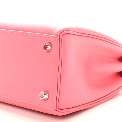 Hermes Swift Kelly Retourne 25 Rose Azalee 10 of 10