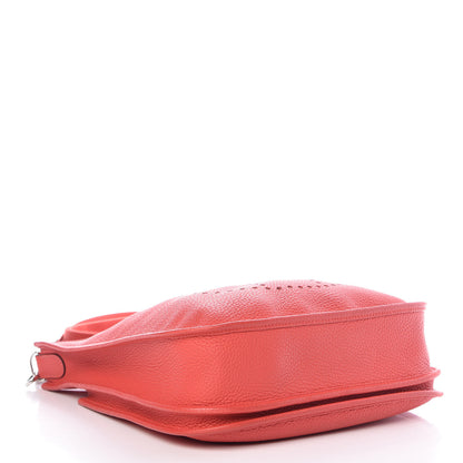 Hermes Taurillon Clemence Evelyne III PM Rose Jaipur 4 of 11
