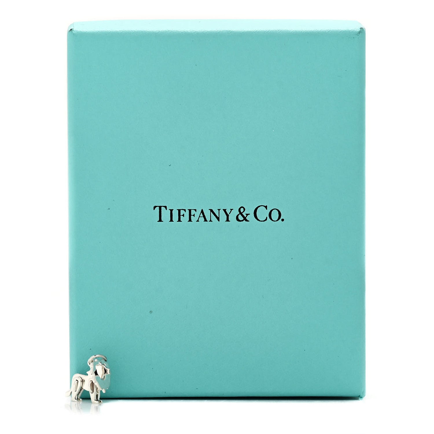 Tiffany Sterling Silver Save the Wild Lion Charm 5 of 5