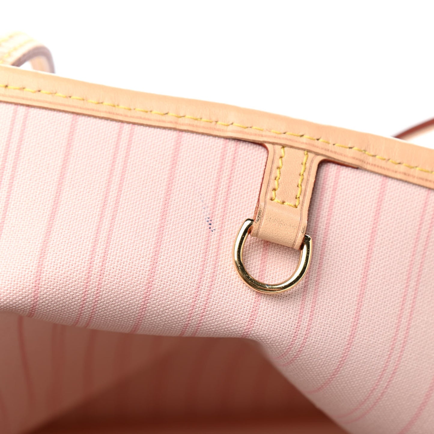 Damier Azur Neo Neverfull MM Rose Ballerine