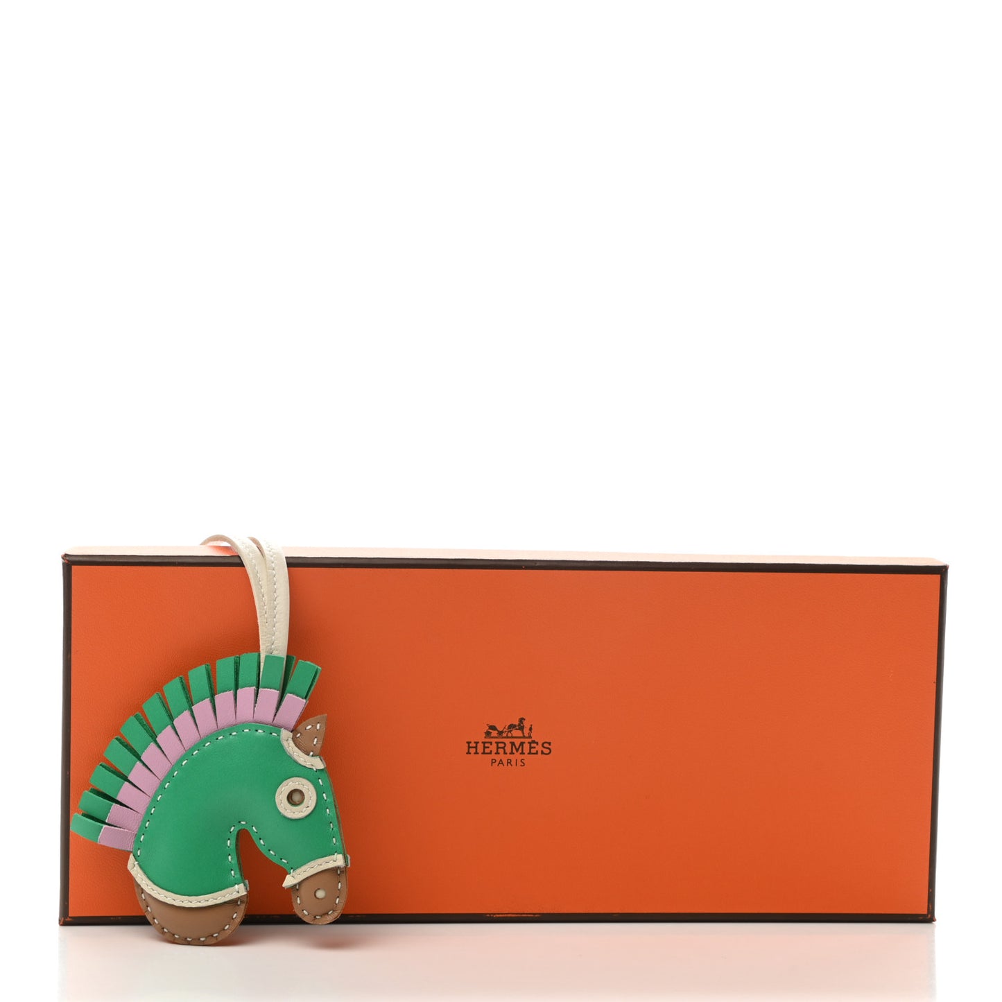 Milo Lambskin Geegee Savannah Bag Charm Chai Menthe Craie Mauve Sylvestre
