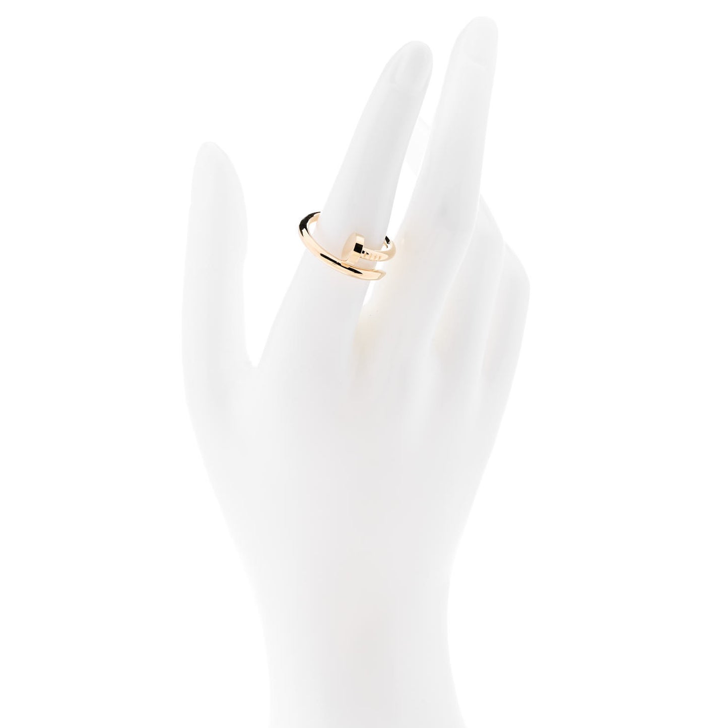18K Yellow Gold Juste Un Clou Ring 55 7.25