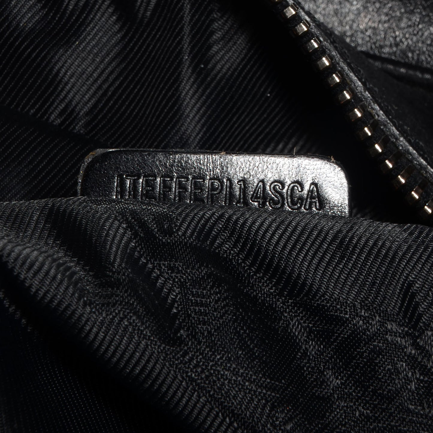 Prorsum Calfskin Studded Knight Satchel Black