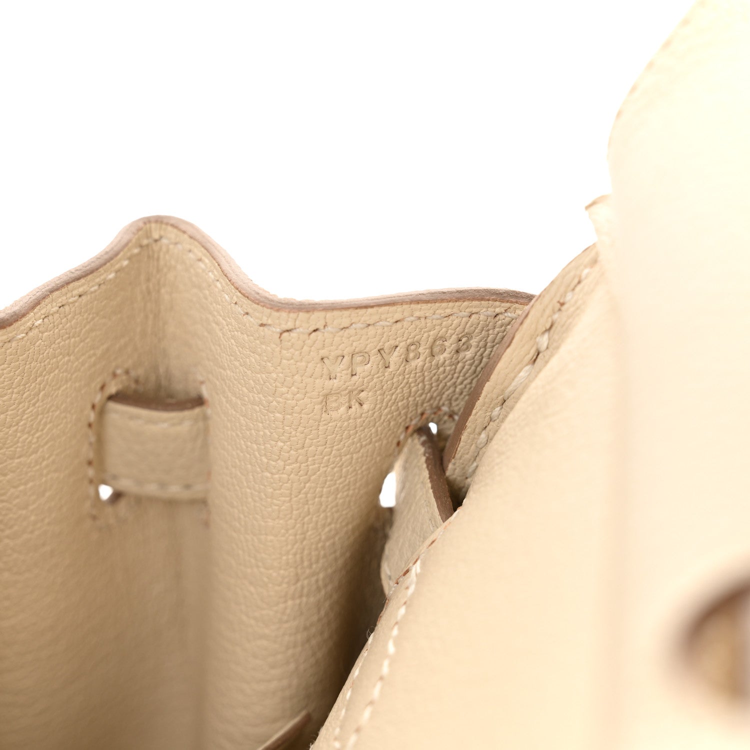 Hermes Togo Birkin 25 Craie 7 of 11
