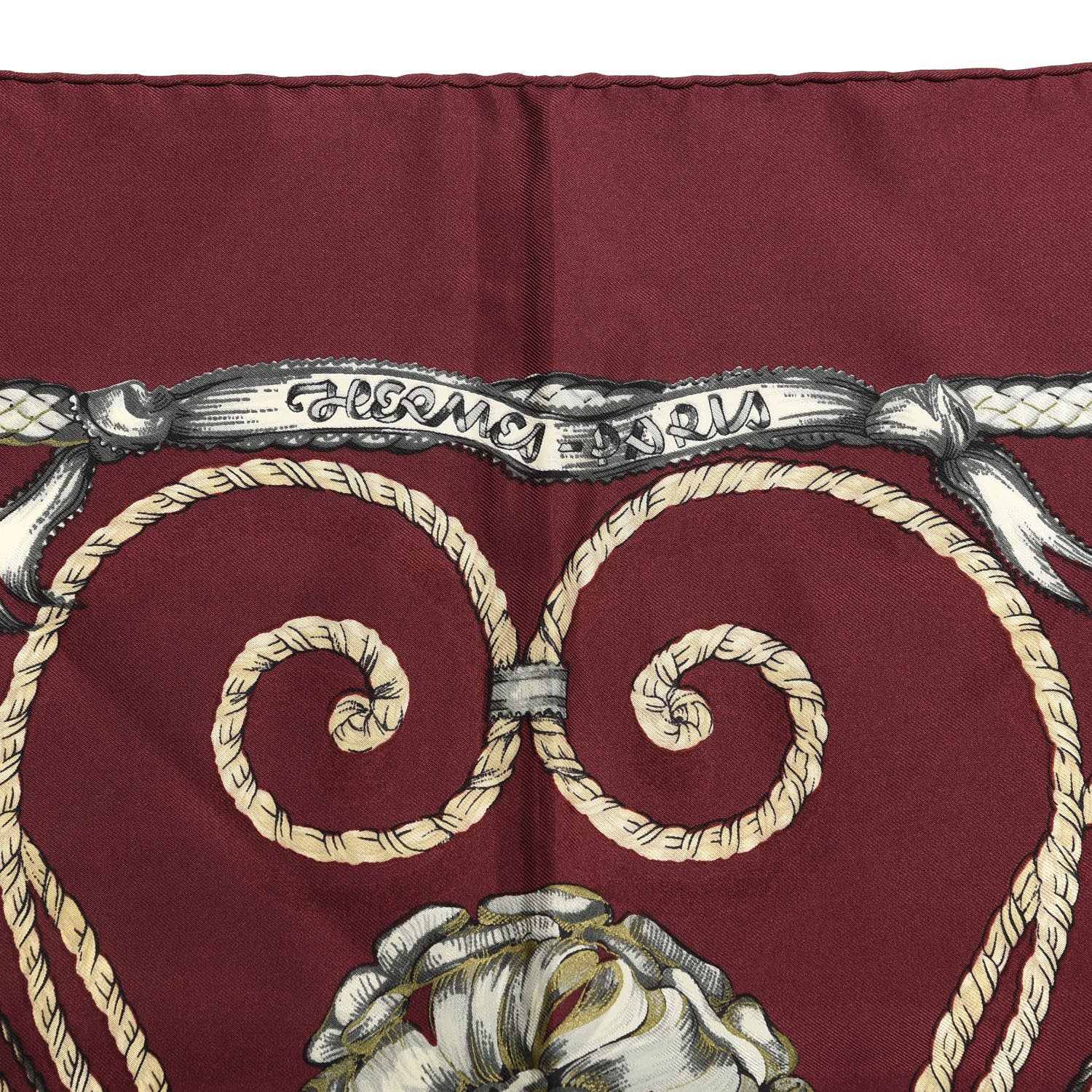 Hermes Jacquard Silk Jouvence Scarf 90 2 of 3