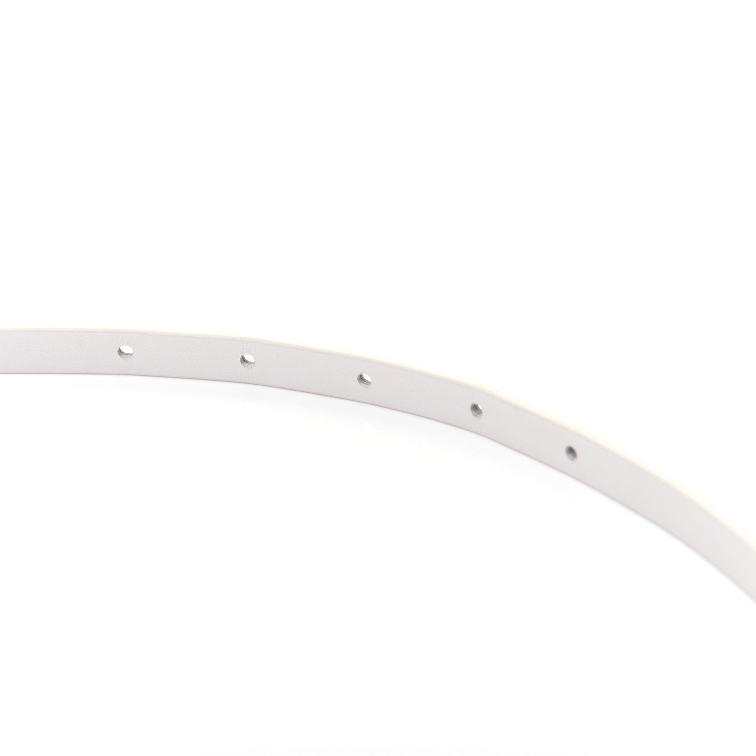 Bottega Veneta Nappa Belt 70 28 White 6 of 9
