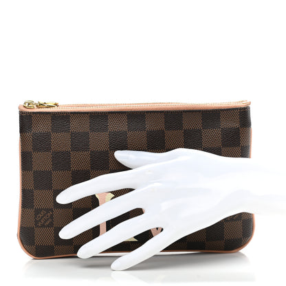 Louis Vuitton Damier Ebene Double Zip Pochette 3 of 14