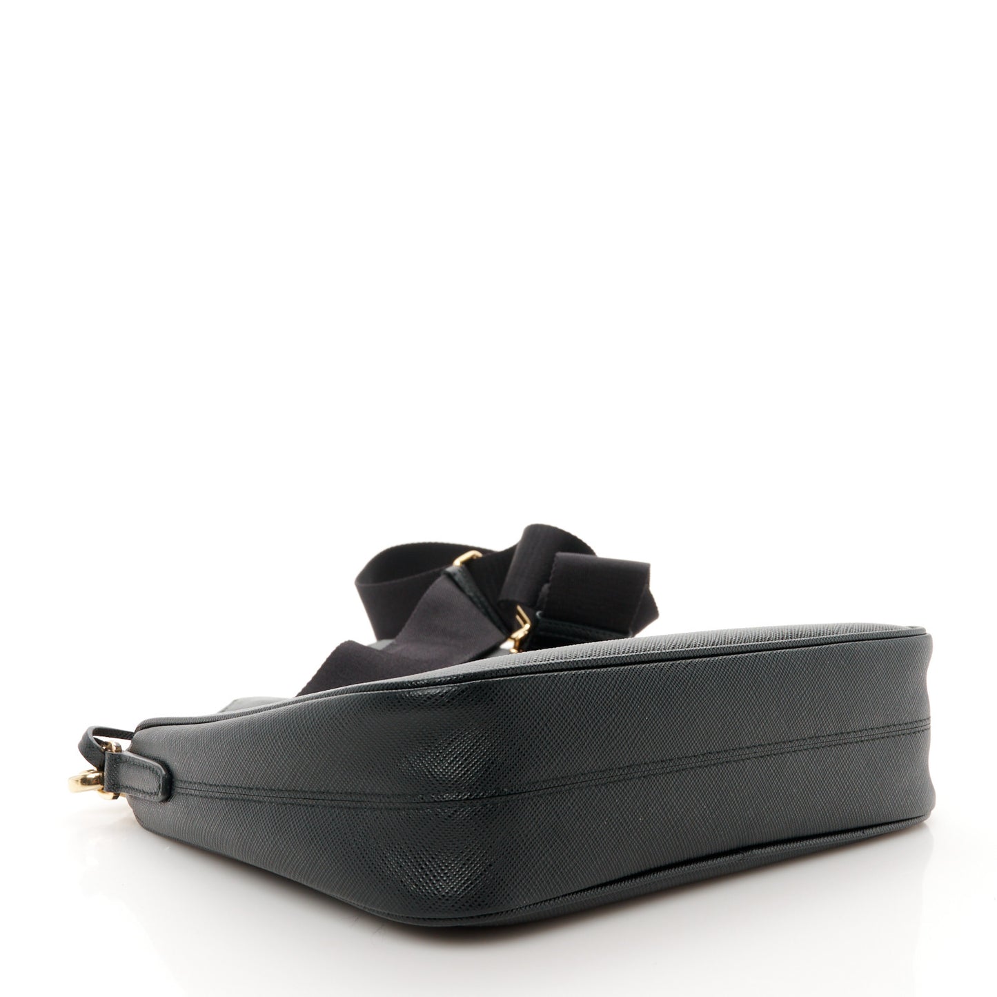 Saffiano Lux Re-Edition 2005 Shoulder Bag Black