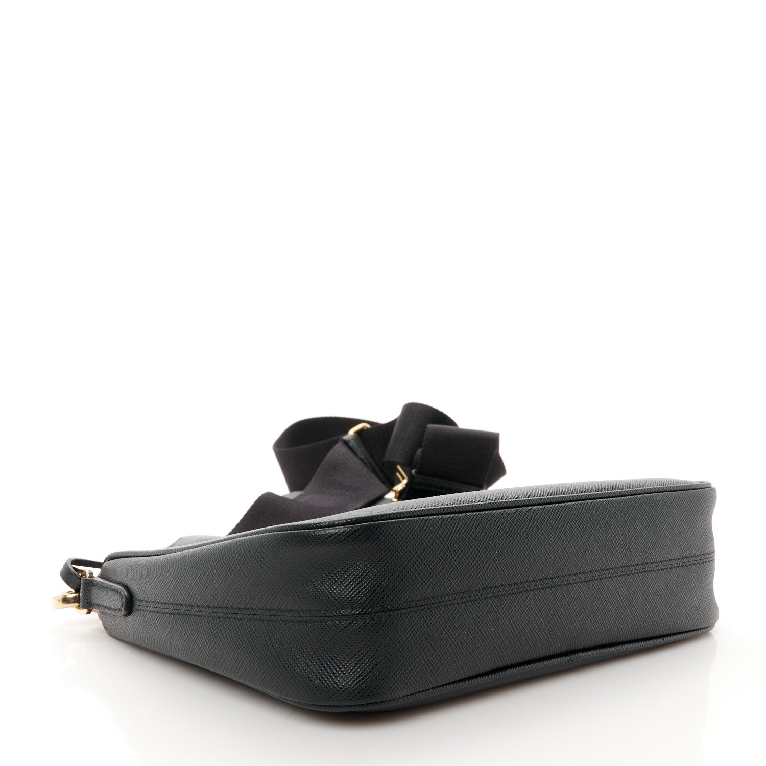 Prada Saffiano Lux Re-Edition 2005 Shoulder Bag Black 4 of 12