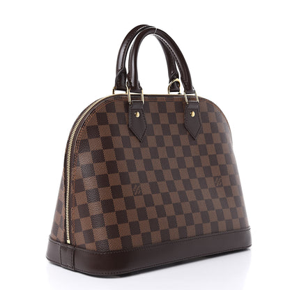 Louis Vuitton Damier Ebene Alma PM 3 of 8
