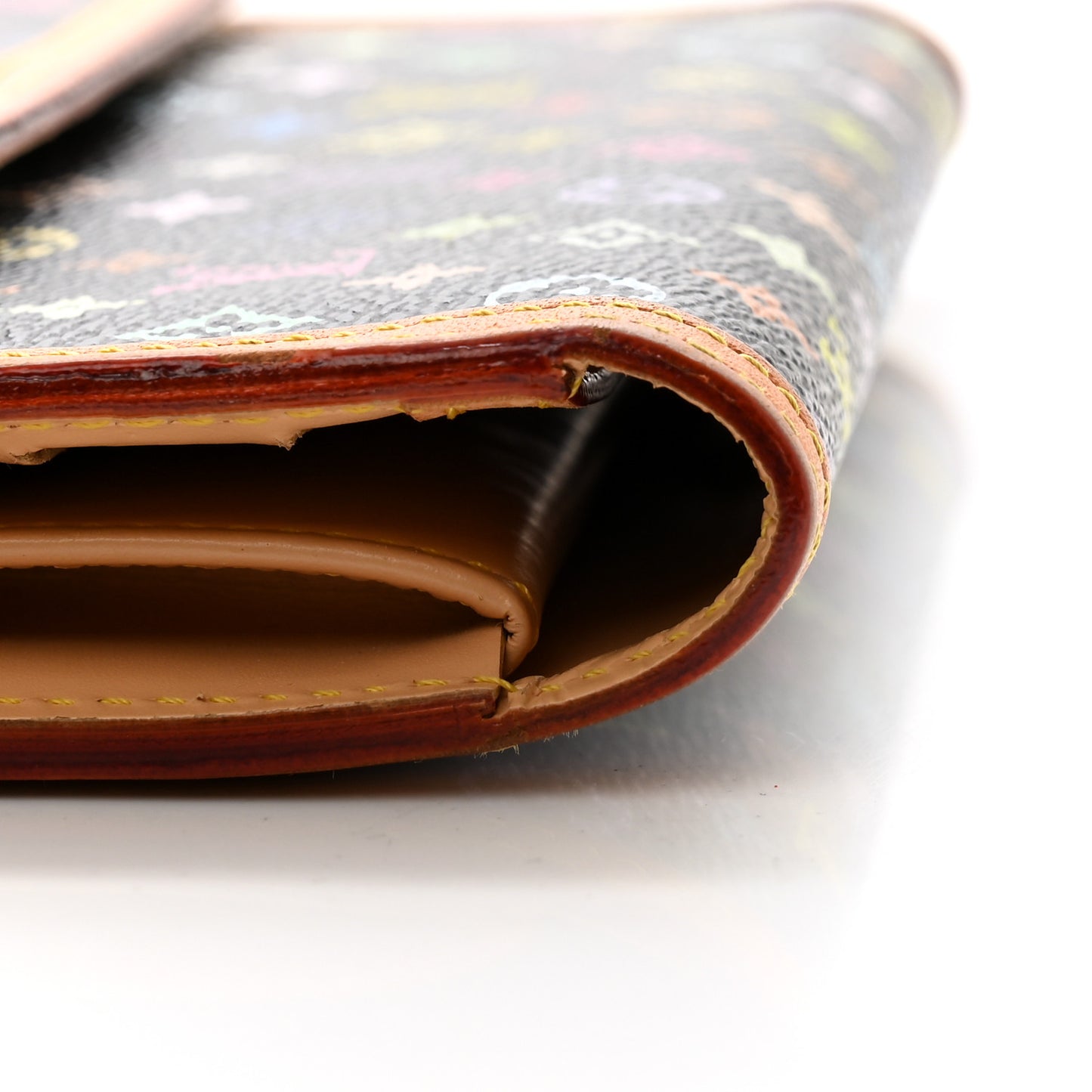 Monogram Multicolor Porte Tresor International Wallet Black